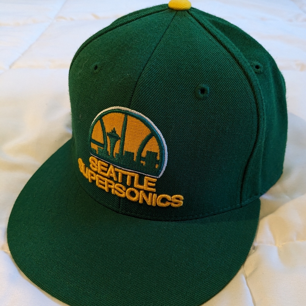 Seattle Supersonics fitted ball cap